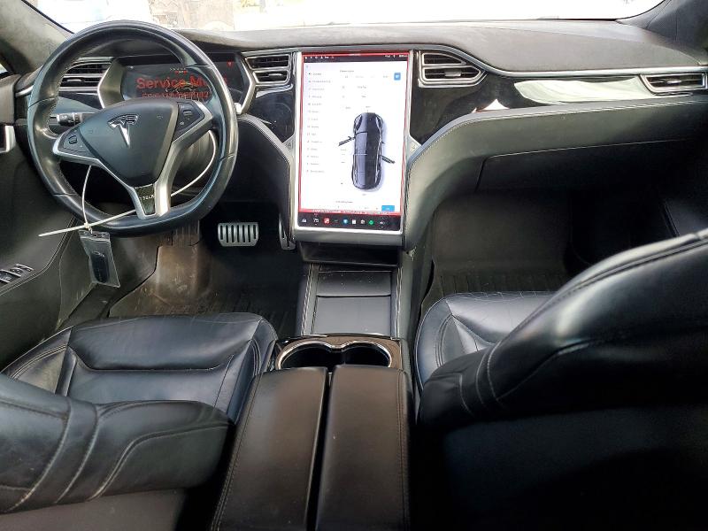 2014 Tesla Model s VIN 5YJSA1H21EFP62246 COPART salvage auction — FRONT END, AZ - CERT OF TITLE - SALVAGE, sold $2,800 on 2026-07-09 (photo 8)