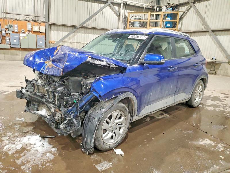 2023 Hyundai Venue VIN KMHRC8A3XPU253816 COPART salvage auction — FRONT END, Qc - Gravement Accidente, sold $2,400 on 2026-07-07 (photo 1)