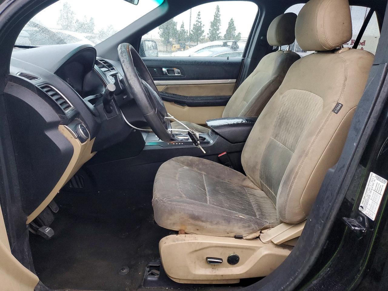 2016 Ford Explorer VIN 1FM5K7B84GGA04108 COPART salvage auction — Minor Dent/Scratches, CA - DIS/DLR/EXP ONLY CLEAN TITLE, sold $525 on 2026-06-30 (photo 7)