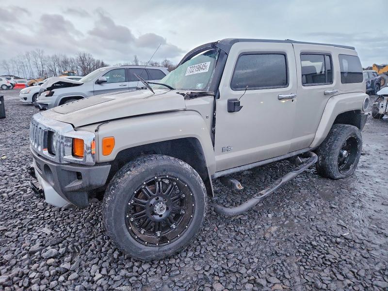 2008 Hummer H3 VIN 5GTEN13E488186863 COPART salvage auction — ROLLOVER, PA - CERTIFICATE OF SALVAGE, sold $2 on 2026-07-22 (photo 1)