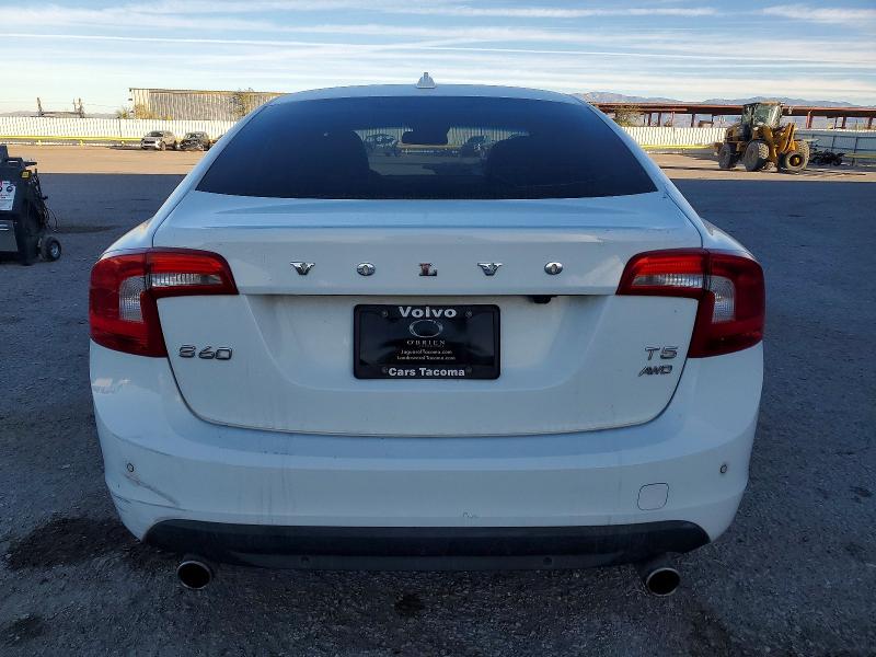 2013 Volvo S60 VIN YV1612FHXD2188630 COPART salvage auction — NORMAL WEAR, Salvage Title, sold $175 on 2026-07-24 (photo 6)