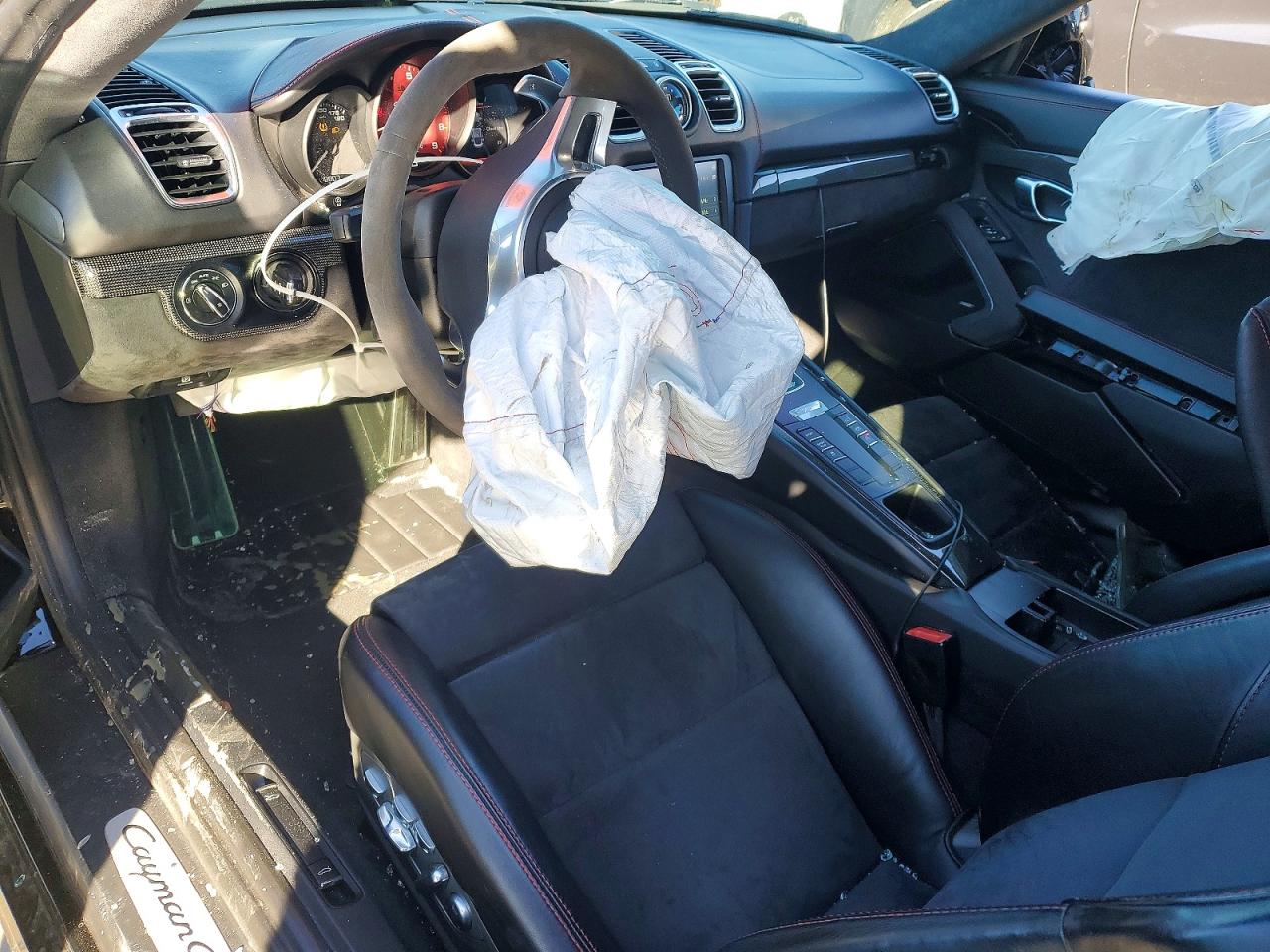 2016 Porsche Cayman VIN WP0AB2A80GK185826 COPART salvage auction — Side, NJ - CERT OF TITLE-SALVAGE, sold $20,700 on 2026-03-16 (photo 8)