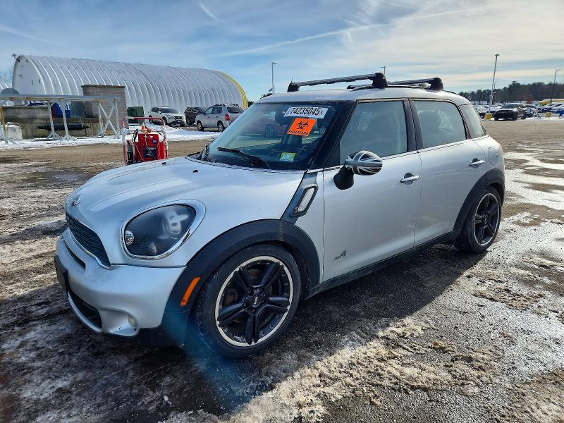 2013 Mini Cooper VIN WMWZC5C53DWM16157 COPART salvage auction — FRONT END, Vt - Certificate Of Title, sold $2,500 on 2026-07-31 (photo 1)