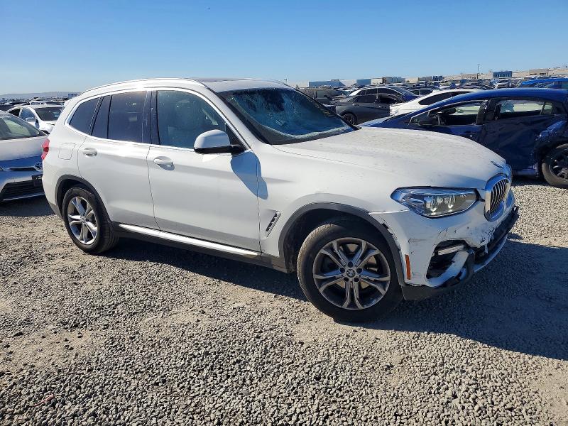 2020 BMW X3 VIN 5UXTY3C0XL9B43817 COPART salvage auction — FRONT END, Ca - Salvage Certificate, sold $7,200 on 2026-07-21 (photo 4)