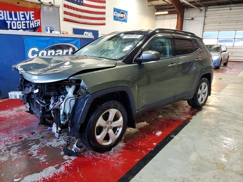 2019 Jeep Compass VIN 3C4NJDBB6KT656783 COPART salvage auction — FRONT END, Pa - Cert Of Title, sold $500 on 2026-07-20 (photo 1)