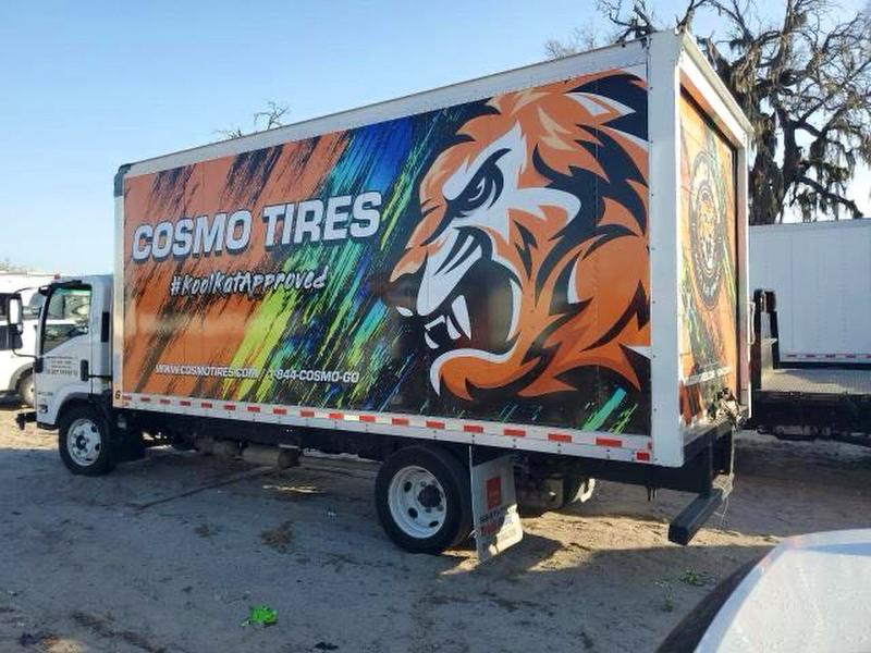 2023 Isuzu Npr VIN 54DC4W1D9PS206238 COPART salvage auction — FRONT END, Fl - Certificate Of Destruction (P), sold $10,000 on 2026-07-08 (photo 3)