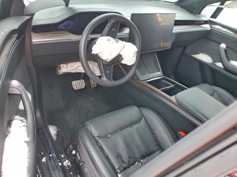 2024 Tesla Model x VIN 7SAXCDE54RF445506 COPART salvage auction — Front End, IL - SALVAGE CERTIFICATE, sold $15,700 on 2026-04-21 (photo 8)