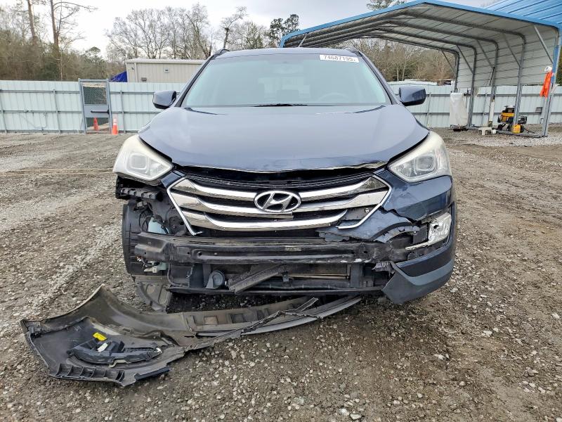 2016 Hyundai Santa fe VIN 5XYZU3LB7GG364334 COPART salvage auction — FRONT END, GA - CERT OF TITLE-SALVAGE, sold $1,450 on 2026-07-07 (photo 5)