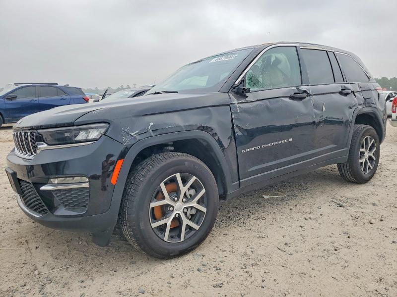 2024 Jeep Grand cherokee VIN 1C4RJGBG3RC158318 COPART salvage auction — SIDE, Tx - Salvage Vehicle Title, sold $12,800 on 2026-07-28 (photo 1)