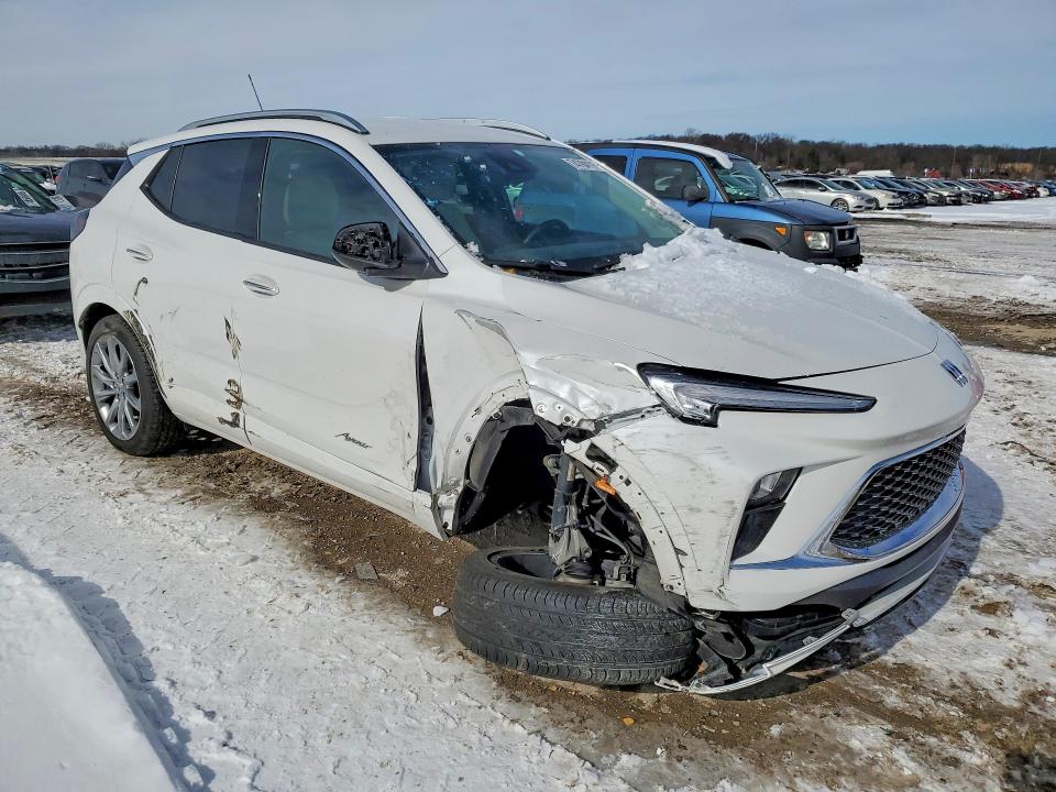 2024 Buick Encore VIN KL4AMGSL1RB153331 COPART salvage auction — FRONT END, Ks - Cert Of Title-Salvage, sold $600 on 2026-07-21 (photo 4)