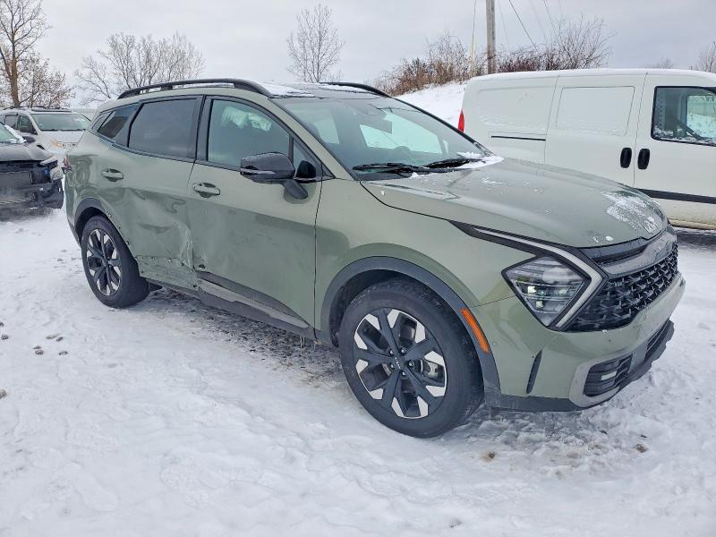 2024 Kia Sportage VIN KNDPZDDH8R7137610 COPART salvage auction — SIDE, Mi - Scrap Certificate Of Title, sold $14,700 on 2026-07-02 (photo 4)