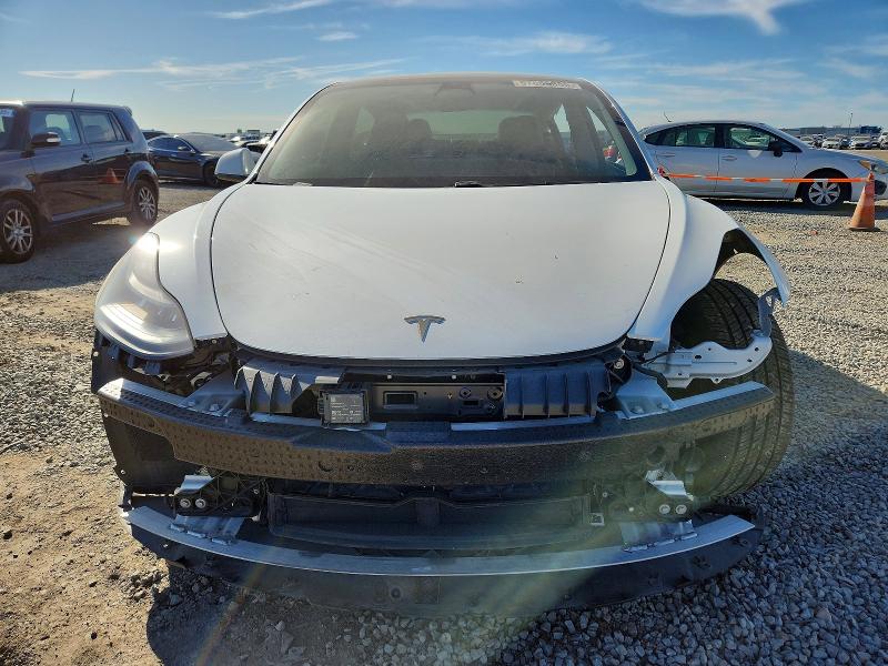 2020 Tesla Model 3 VIN 5YJ3E1EAXLF744958 COPART salvage auction — FRONT END, Ca - Salvage Certificate, sold $2,600 on 2026-07-31 (photo 5)