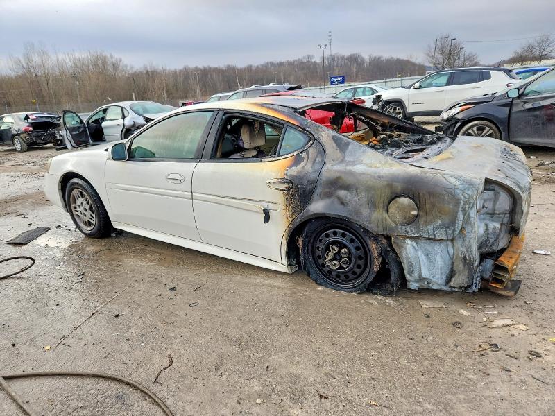 2004 Pontiac Grand prix VIN 2G2WP522041346145 COPART salvage auction — Burn Interior, KY - BILL OF SALE/PART ONLY/NO TITL, sold $125 on 2026-07-23 (photo 2)
