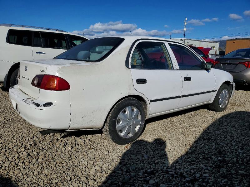 2001 Toyota Corolla VIN 1NXBR12EX1Z507104 COPART salvage auction — FRONT END, Id - Salvage Certificate Of Title, sold $200 on 2026-07-09 (photo 3)