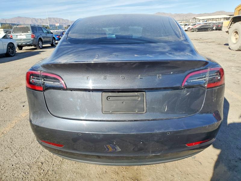 2019 Tesla Model 3 VIN 5YJ3E1EB5KF386871 COPART salvage auction — SIDE, Nv - Salvage Title, sold $6,100 on 2026-07-07 (photo 6)