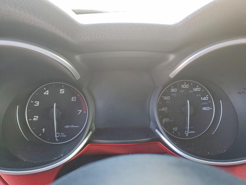 2020 Alfa romeo Stelvio VIN ZASPAKAN7L7C90712 COPART salvage auction — FRONT END, Wv - Salvage Certificate, sold $825 on 2026-07-27 (photo 9)