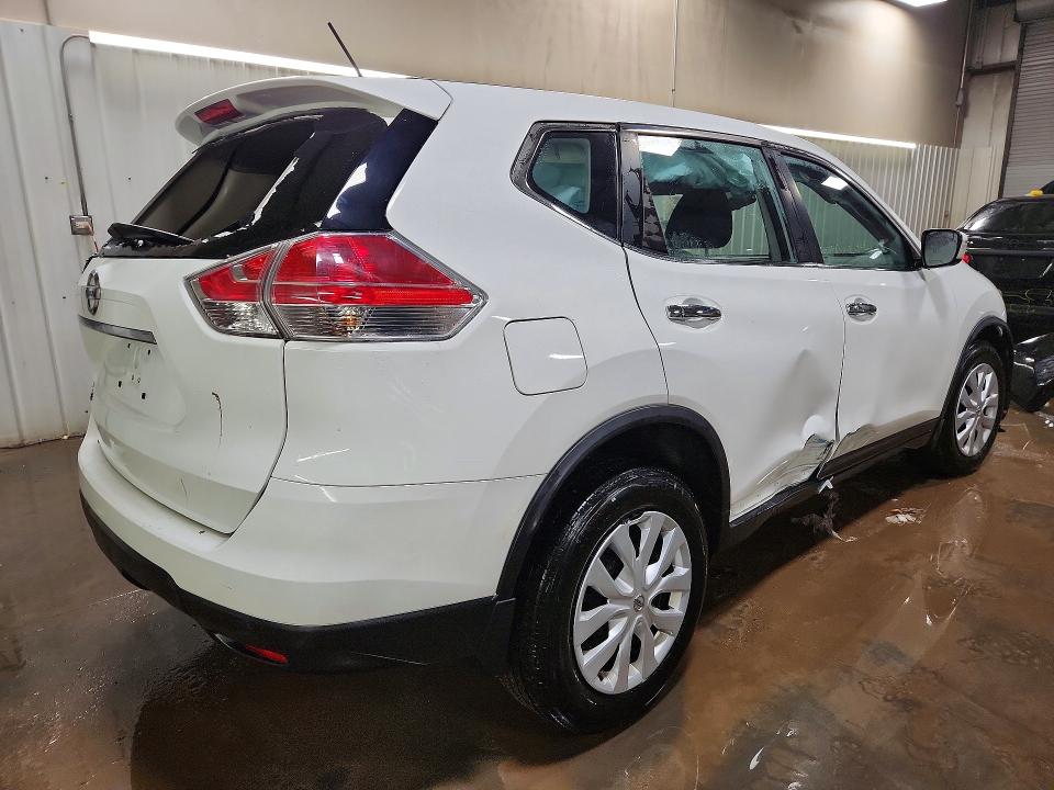 2015 Nissan Rogue sport VIN KNMAT2MT8FP581341 COPART salvage auction — FRONT END, Il - Salvage Certificate, sold $650 on 2026-07-14 (photo 3)