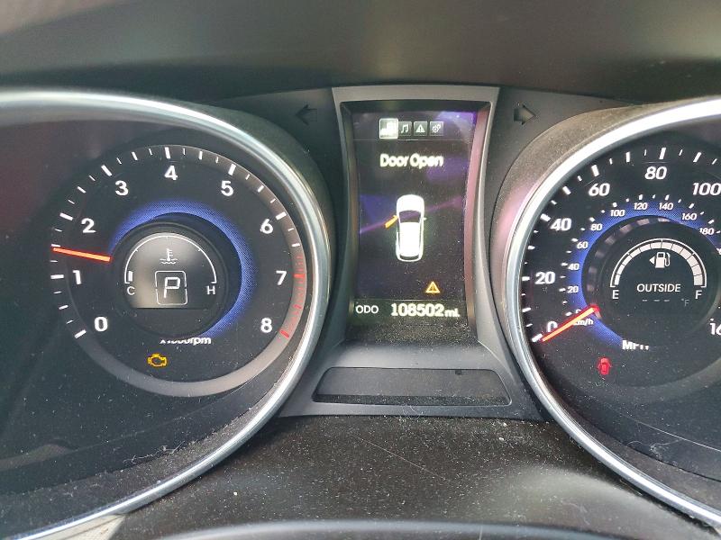 2016 Hyundai Santa fe VIN 5XYZUDLA7GG354139 COPART salvage auction — FRONT END, Ks - Cert Of Title-Salvage, sold $2,700 on 2026-07-21 (photo 9)