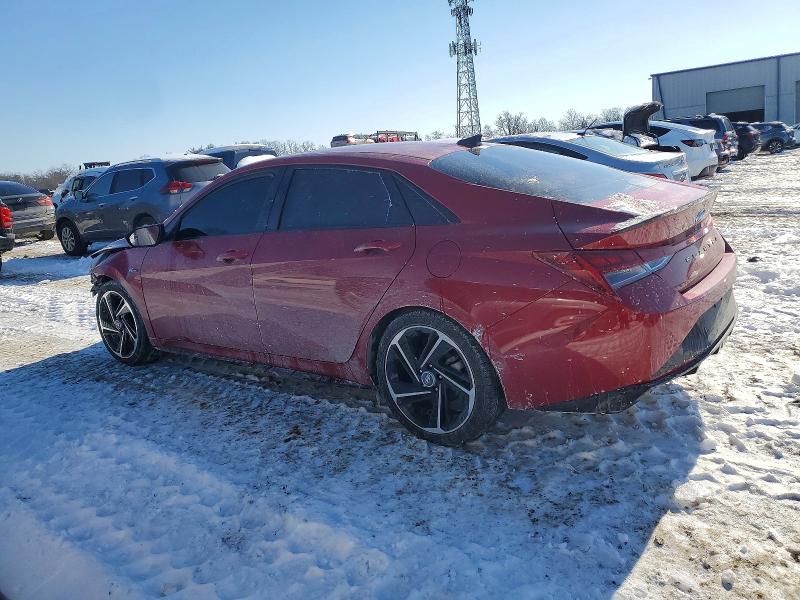 2022 Hyundai Elantra VIN KMHLR4AF6PU407574 COPART salvage auction — FRONT END, Nj - Cert Of Title-Salvage, sold $225 on 2026-07-27 (photo 2)