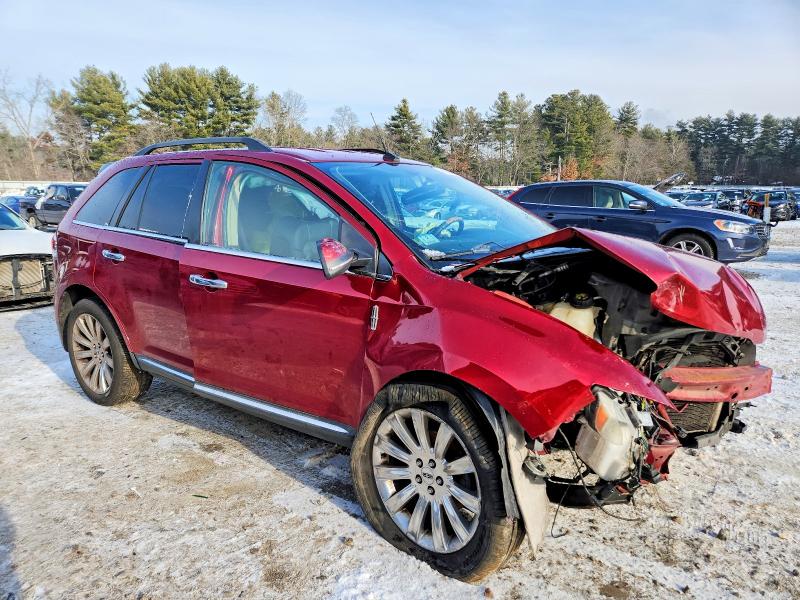 2014 Lincoln Mkx VIN 2LMDJ8JKXEBL13513 COPART salvage auction — FRONT END, Salvage Title, sold $325 on 2026-07-23 (photo 4)