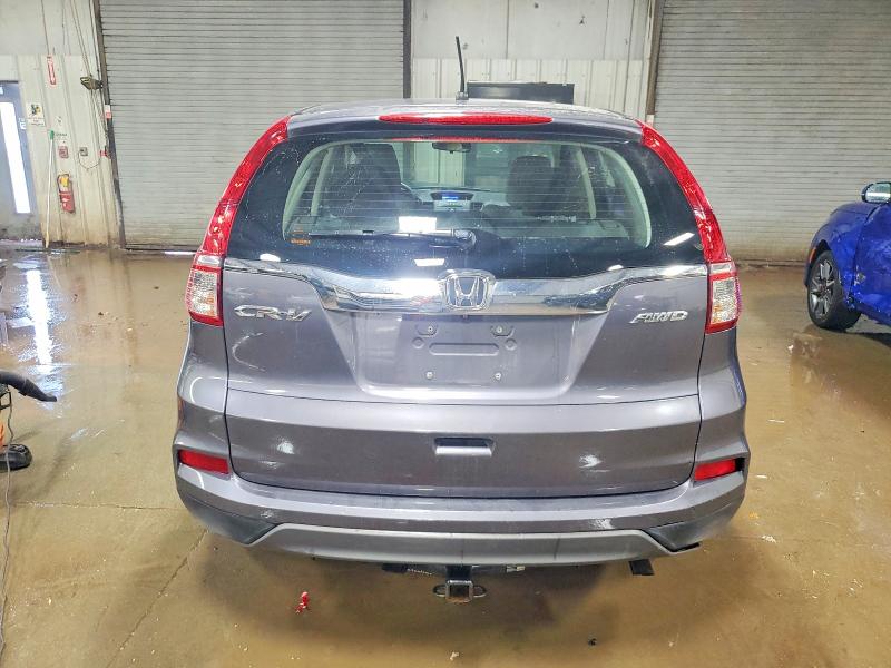 2016 Honda Cr-v VIN 5J6RM4H36GL104576 COPART salvage auction — FRONT END, Il - Salvage Certificate, sold $4,500 on 2026-07-09 (photo 6)