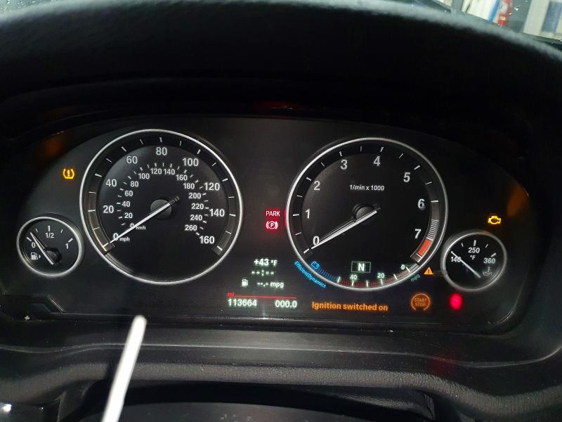 2014 BMW X3 VIN 5UXWX9C58E0D43391 COPART salvage auction — MECHANICAL, Mn - Certificate Of Title, sold $525 on 2026-07-02 (photo 9)
