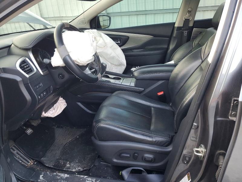 2017 Nissan Murano VIN 5N1AZ2MH1HN110846 COPART salvage auction — FRONT END, OH - CERT OF TITLE-SALVAGE, sold $1,900 on 2026-07-02 (photo 7)
