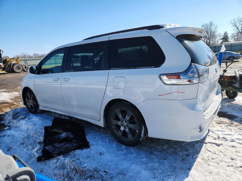 2015 Toyota Sienna VIN 5TDXK3DC1FS545354 COPART salvage auction — SIDE, Ks - Cert Of Title-Salvage, sold $6,300 on 2026-07-20 (photo 2)