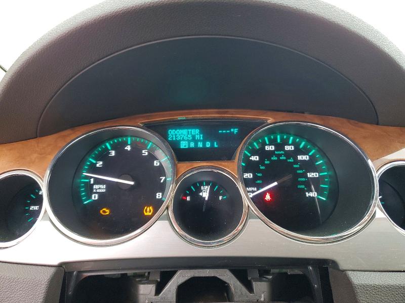 2011 Buick Enclave VIN 5GAKRBED3BJ121688 COPART salvage auction — REAR END, IN - CERT OF TITLE-SALVAGE TITLE, sold $250 on 2026-07-02 (photo 9)