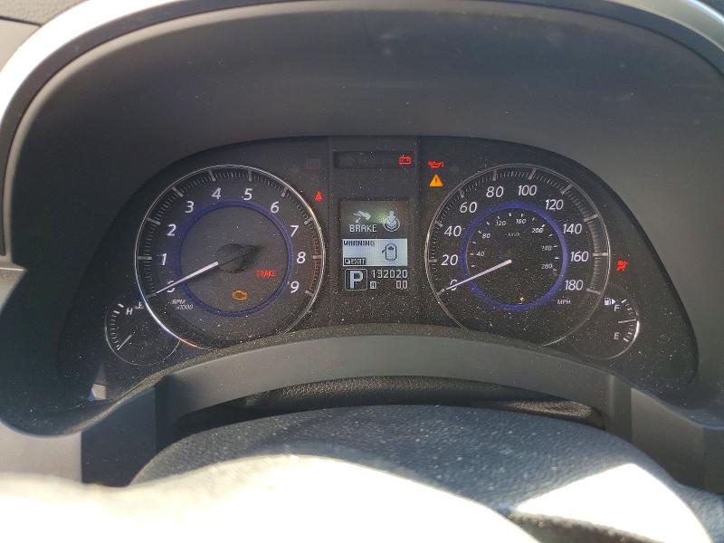 2013 Infiniti Fx37 VIN JN8CS1MU6DM142110 COPART salvage auction — MECHANICAL, Fl - Certificate Of Title, sold $1,450 on 2026-07-21 (photo 9)