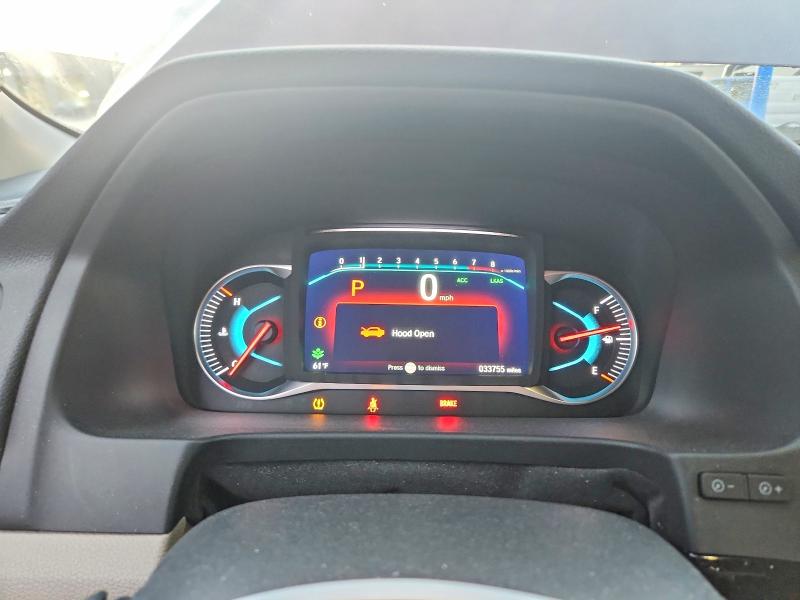 2022 Honda Pilot VIN 5FNYF6H02NB026438 COPART salvage auction — FRONT END, Mo - Salvage Certificate Of Title, sold $14,700 on 2026-08-17 (photo 9)
