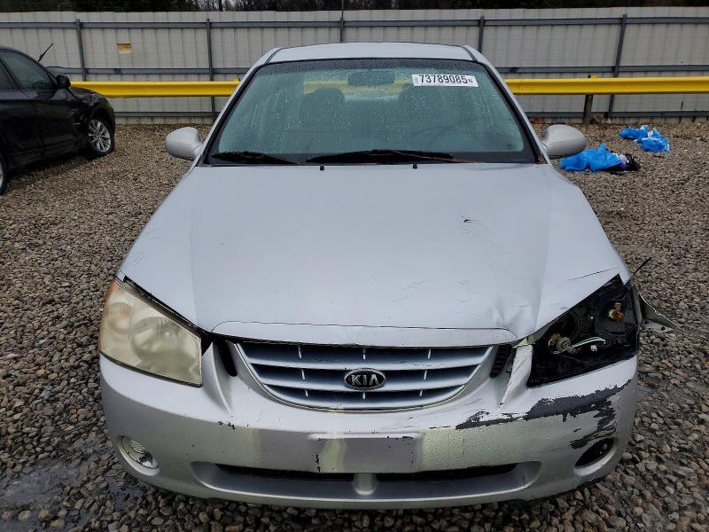 2006 Kia Spectra VIN KNAFE121865285532 COPART salvage auction — FRONT END, Tn - Salvage Certificate, sold $425 on 2026-07-09 (photo 5)