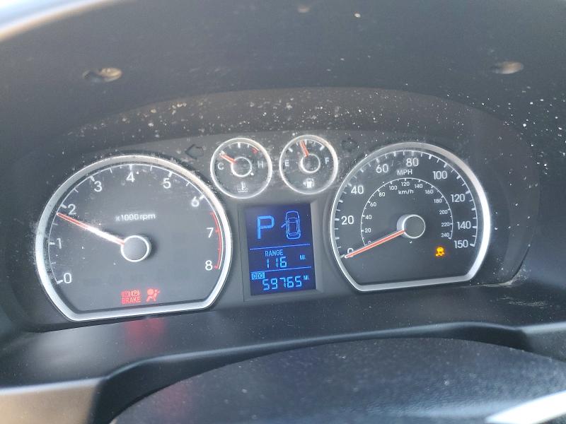 2011 Hyundai Elantra VIN KMHDC8AE0BU124987 COPART salvage auction — NORMAL WEAR, CO - BILL OF SALE-PARTS ONLY, sold $325 on 2026-07-23 (photo 9)