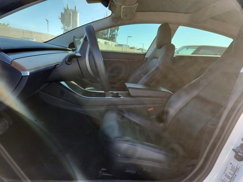 2020 Tesla Model 3 VIN 5YJ3E1EAXLF744958 COPART salvage auction — FRONT END, Ca - Salvage Certificate, sold $2,600 on 2026-07-31 (photo 7)
