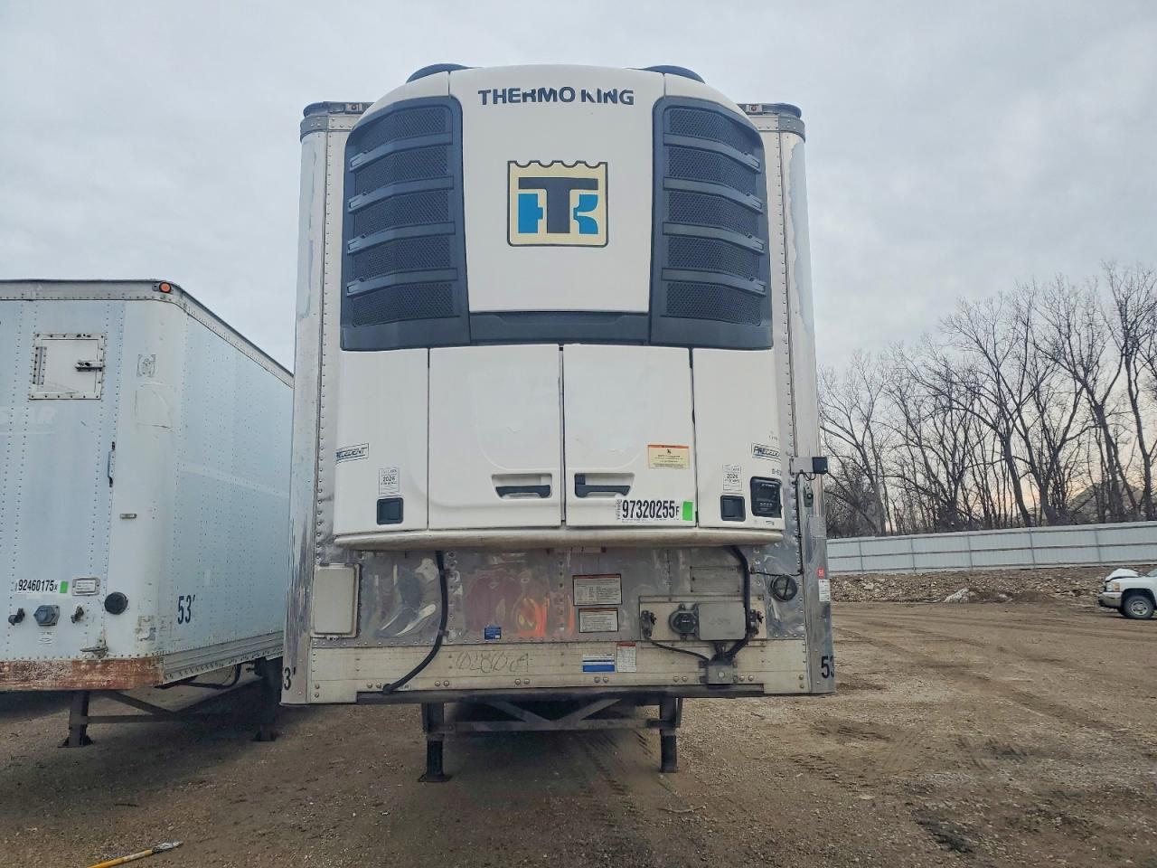 2022 Cimc reefer trailer VIN 527SR5328NM028064 COPART salvage auction — Frame Damage, IA - CERTIFICATE OF TITLE, sold $5,700 on 2026-07-07 (photo 5)