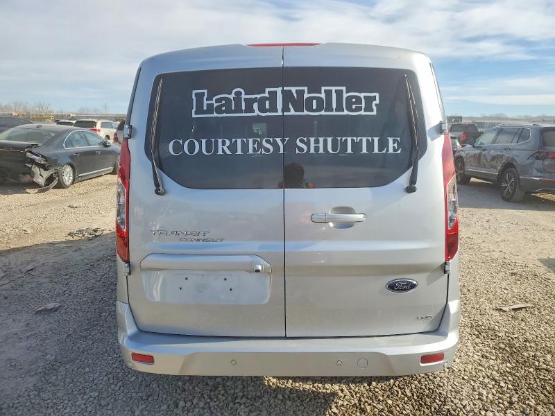 2022 Ford Transit connect VIN NM0GS9F21N1541787 COPART salvage auction — SIDE, Fl - Cert Of Title Slvg Rebuildable, sold $6,350 on 2026-07-10 (photo 6)