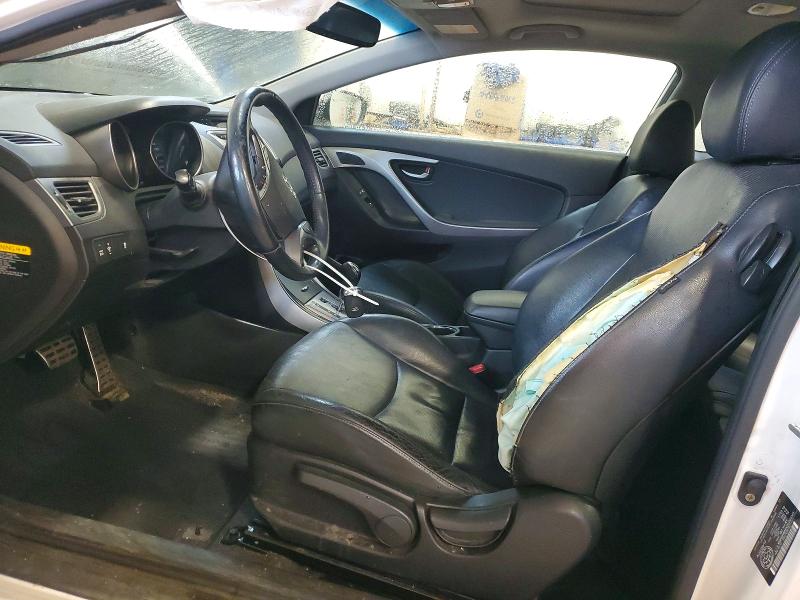 2013 Hyundai Elantra VIN KMHDH6AEXDU023383 COPART salvage auction — FRONT END, Salvage Title, sold $525 on 2026-07-23 (photo 7)