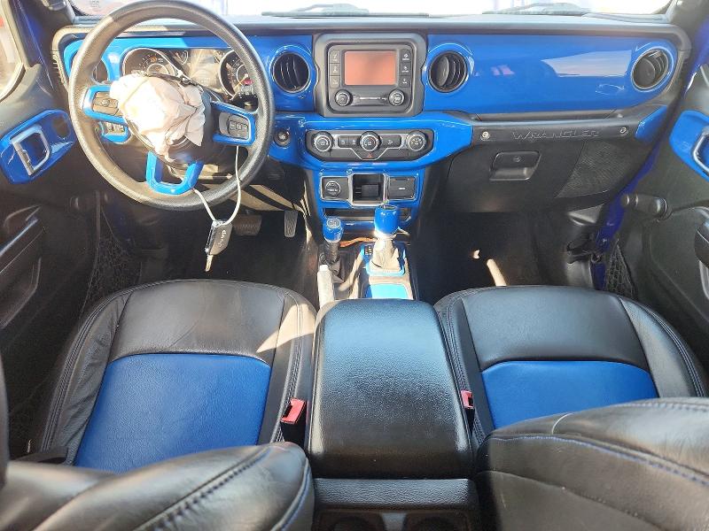 2018 Jeep Wrangler unlimited VIN 1C4HJXDN8JW283695 COPART salvage auction — FRONT END, TX - CERTIFICATE OF TITLE (P), sold $6,700 on 2026-07-09 (photo 8)