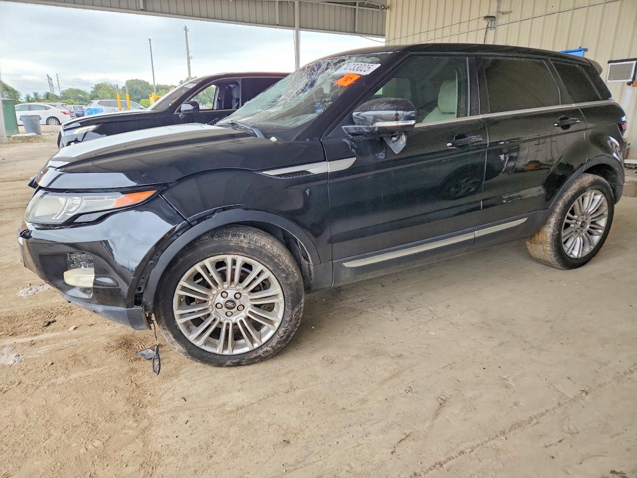 2013 Land Rover Range Rover Evoque VIN SALVV2BG9DH727831 COPART salvage auction — Front End, FL - CERTIFICATE OF TITLE (P), sold $1,050 on 2026-07-01 (photo 1)