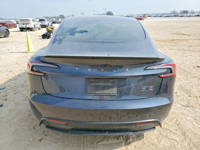 2024 Tesla Model 3 VIN 5YJ3E1ET6RF855825 COPART salvage auction — FRONT END, Tx - Salvage Vehicle Title, sold $60 on 2026-07-30 (photo 6)