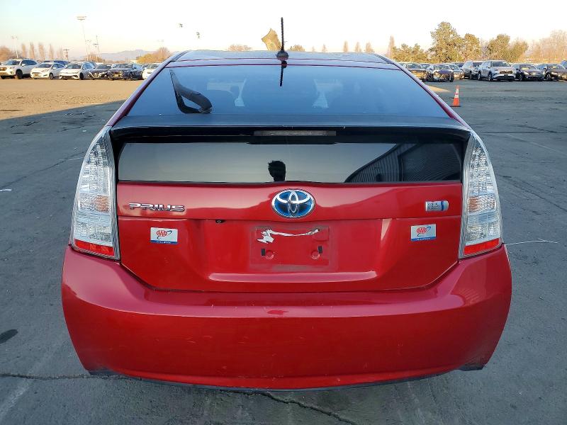 2010 Toyota Prius VIN JTDKN3DU1A1277096 COPART salvage auction — MINOR DENT/SCRATCHES, Fl - Cert Of Title Slvg Rebuildable, sold $1,600 on 2026-07-31 (photo 6)