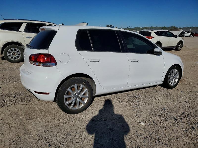 2011 Volkswagen Golf VIN WVWDA7AJ6BW327811 COPART salvage auction — FRONT END, Tx - Salvage Vehicle Title, sold $850 on 2026-07-21 (photo 3)