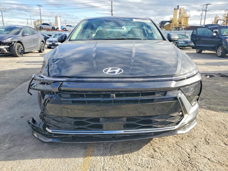 2025 Hyundai Sonata VIN KMHL54JJ2SA105497 COPART salvage auction — FRONT END, Ca - Salvage Certificate, sold $12,000 on 2026-07-24 (photo 5)