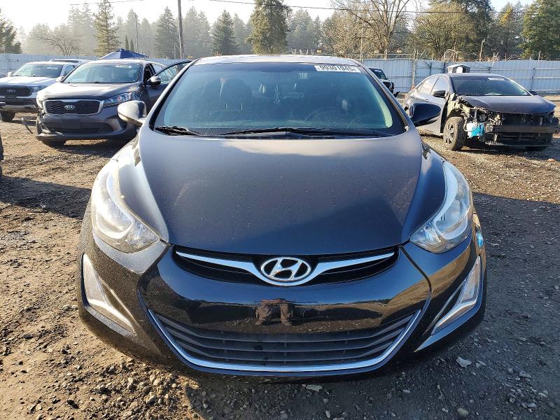 2016 Hyundai Elantra VIN KMHDH4AE9GU490559 COPART salvage auction — REAR END, Salvage Title, sold $1,000 on 2026-07-14 (photo 5)