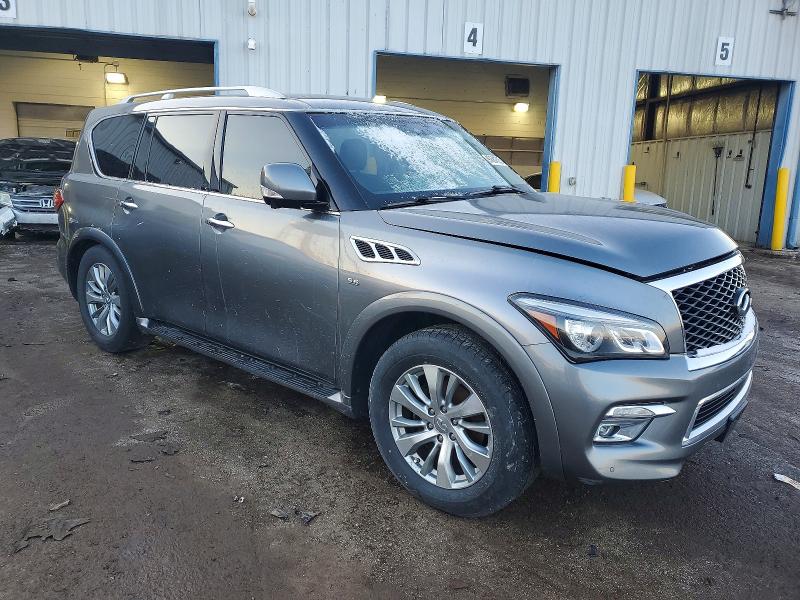 2017 Infiniti Qx80 VIN JN8AZ2NE7H9150483 COPART salvage auction — MINOR DENT/SCRATCHES, Mi - Certificate Of Title, sold $4,800 on 2026-07-29 (photo 4)