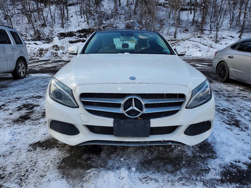 2017 Mercedes-benz C class VIN 55SWF4KB0HU208020 COPART salvage auction — SIDE, Nj - Cert Of Title-Salvage, sold $4,650 on 2026-07-09 (photo 5)