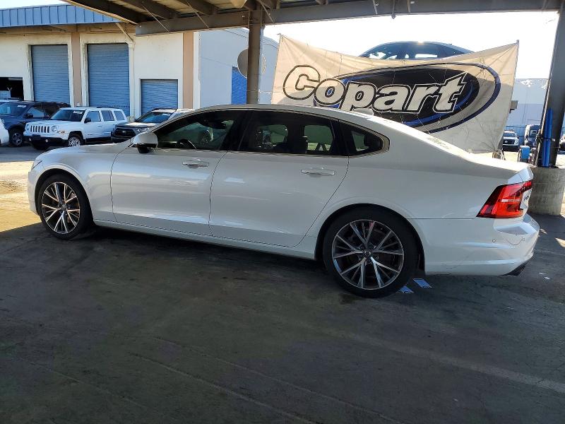 2018 Volvo S90 VIN LVY982MK0JP006759 COPART salvage auction — FRONT END, Ca - Salvage Certificate, sold $150 on 2026-07-21 (photo 2)