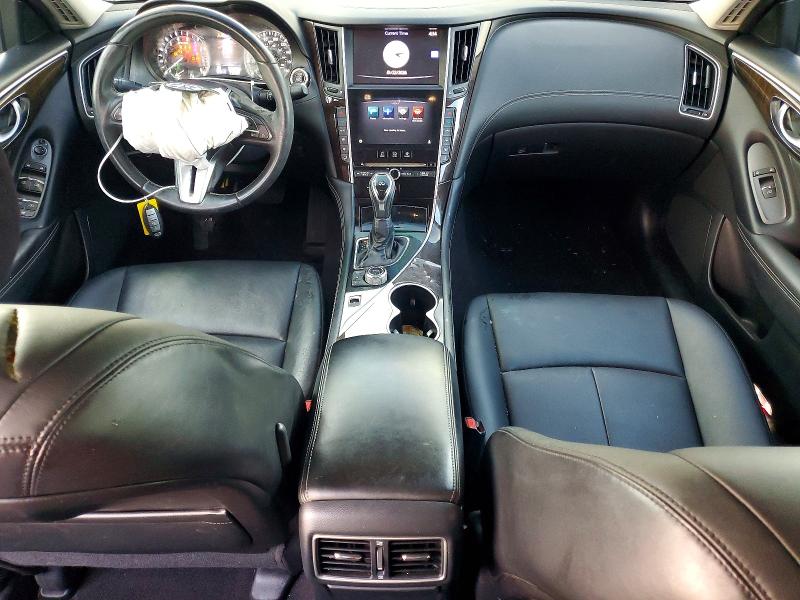 2018 Infiniti Q50 VIN JN1EV7AR7JM440761 COPART salvage auction — FRONT END, Nv - Salvage Title, sold $3,250 on 2026-07-20 (photo 8)