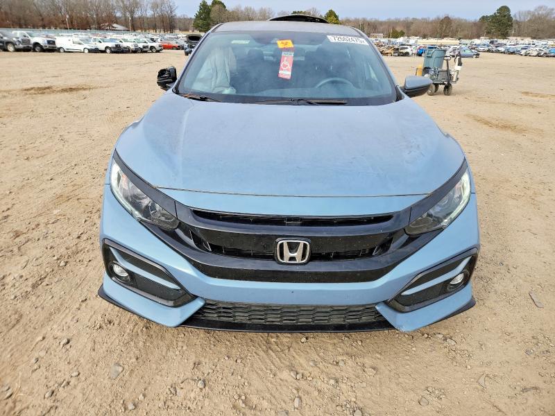 2021 Honda Civic VIN SHHFK7H4XMU210034 COPART salvage auction — SIDE, Ar - Cert Of Title-Salvage, sold $350 on 2026-07-27 (photo 5)