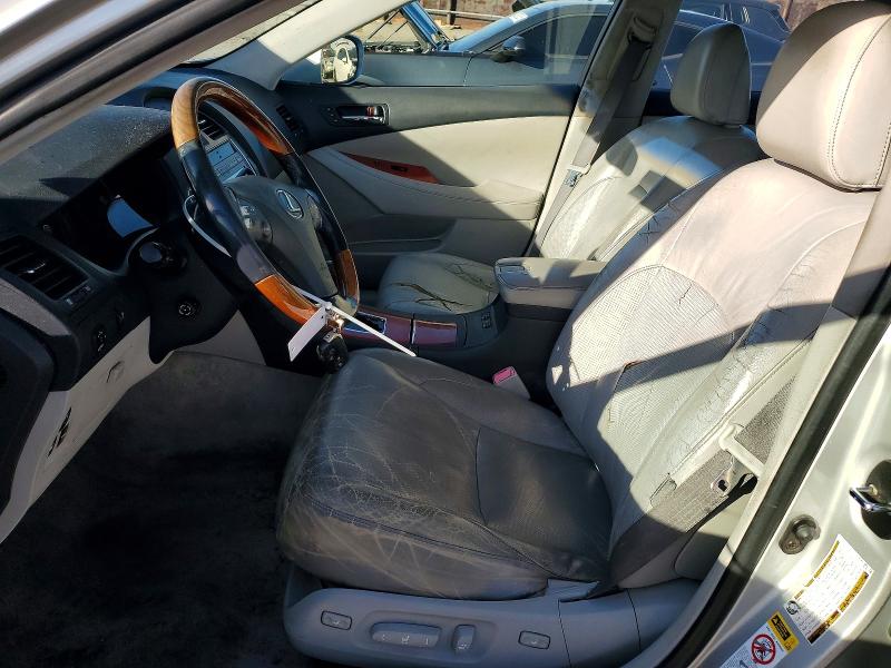 2007 Lexus Es 350 VIN JTHBJ46G972005356 COPART salvage auction — FRONT END, CA - SALVAGE CERTIFICATE, sold $625 on 2026-07-31 (photo 7)